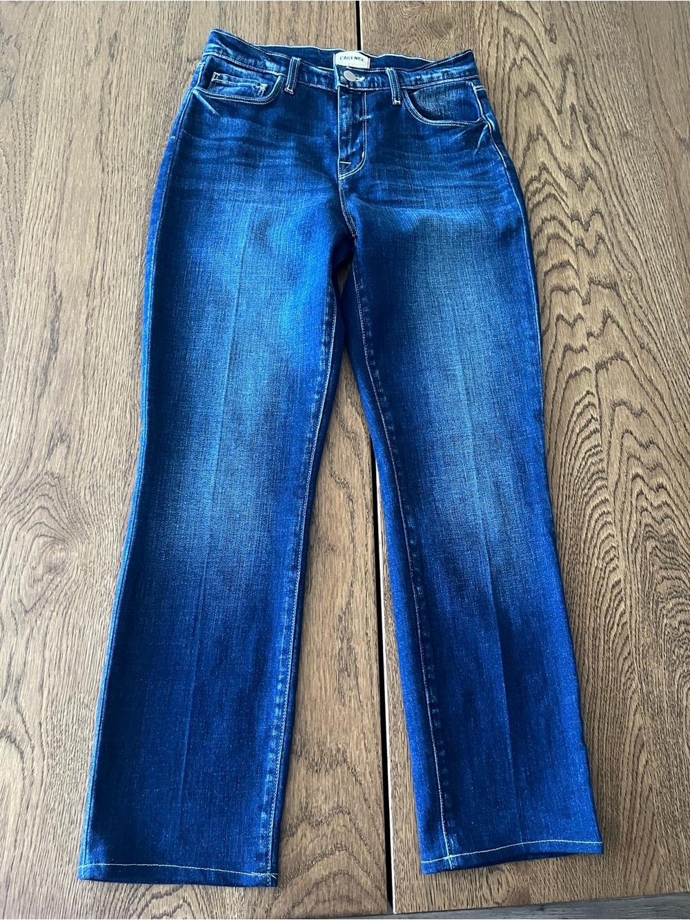 L’AGENCE Denim Sada Cropped Jeans